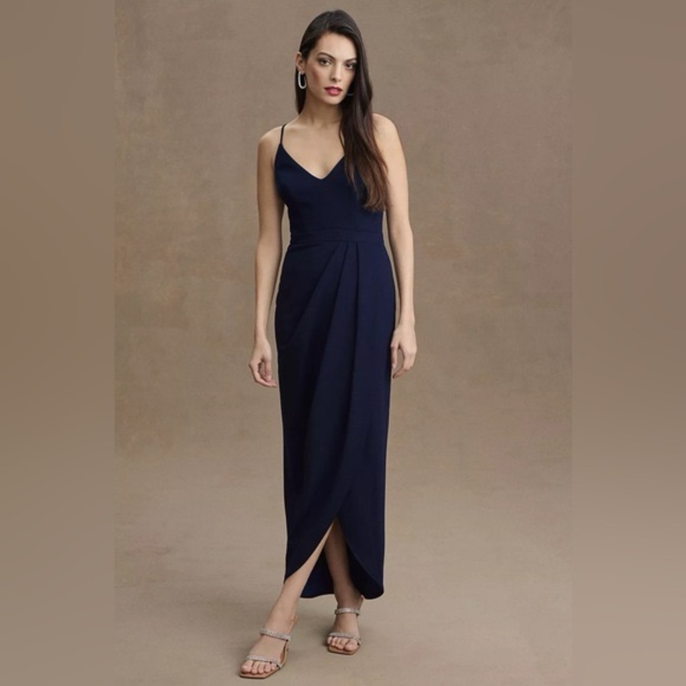 BHLDN Lyra faux wrap dress. NWT